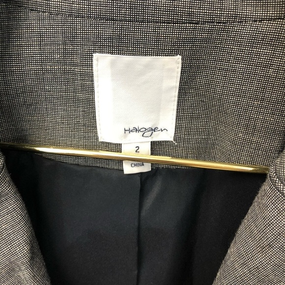 HALOGEN check blazer size 2 - Picture 4 of 5